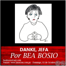 DANKE, JEFA - Por BEA BOSIO - Domingo, 03 de Octubre de 2021
